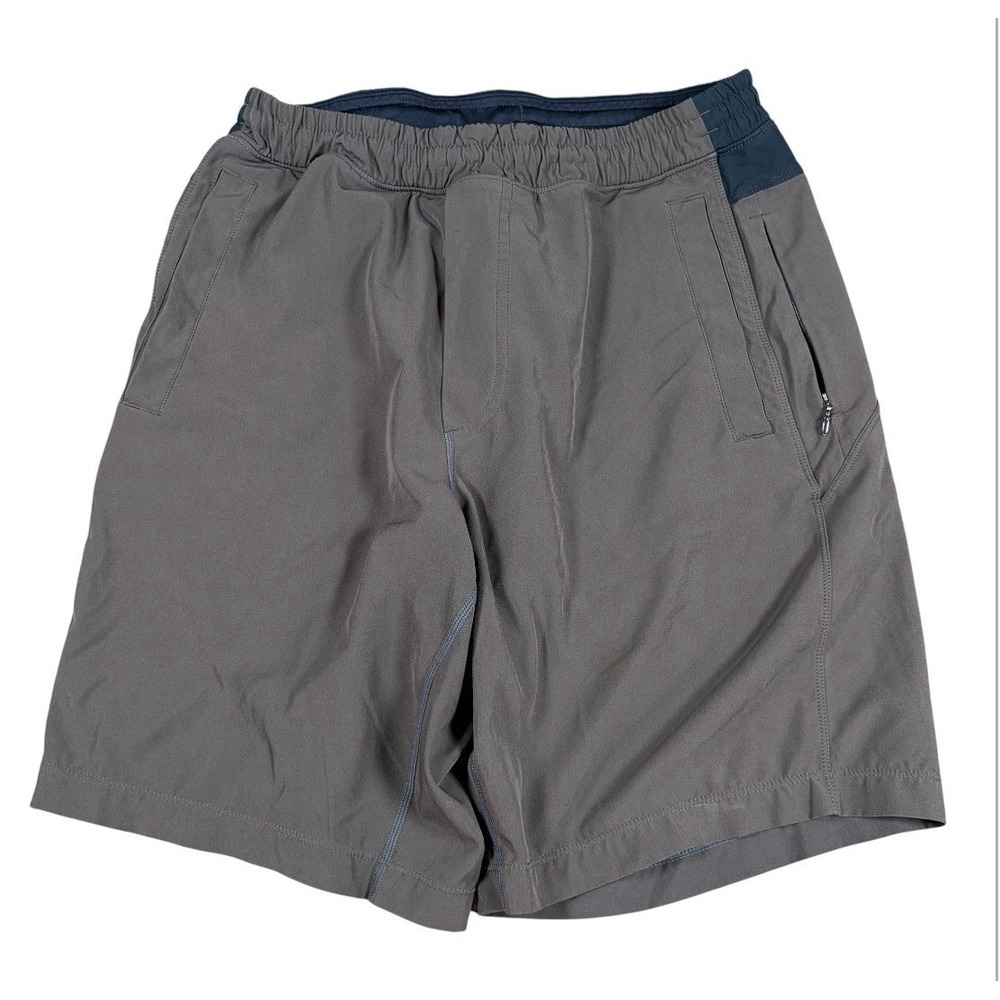 Birddogs Boom Lined Shorts Medium LONG 9" Boomstick Stretch Performance Gray